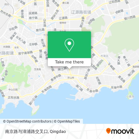 南京路与漳浦路交叉口 map