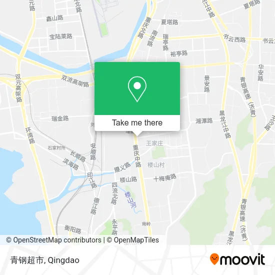 青钢超市 map