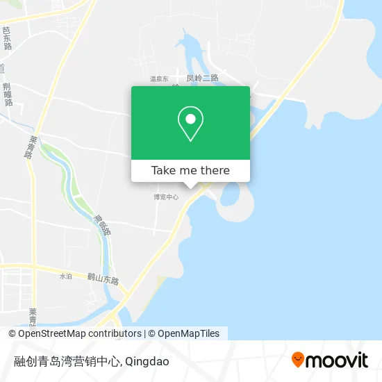 融创青岛湾营销中心 map