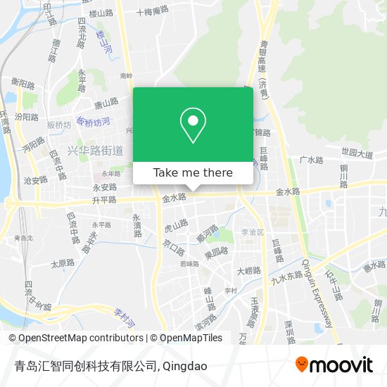 青岛汇智同创科技有限公司 map