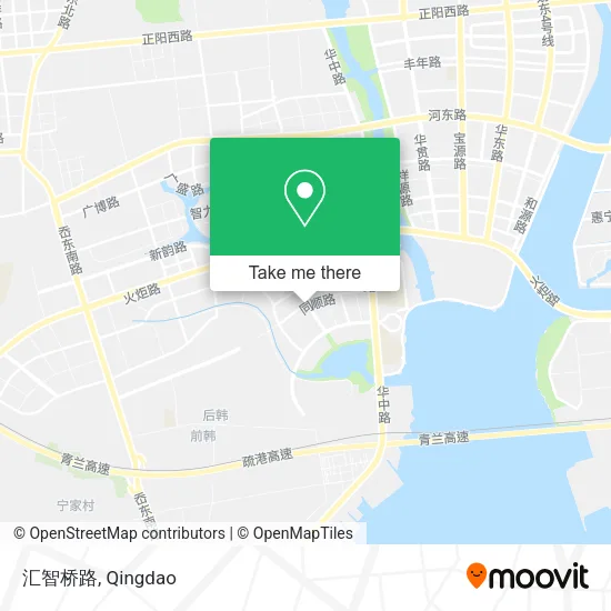 汇智桥路 map