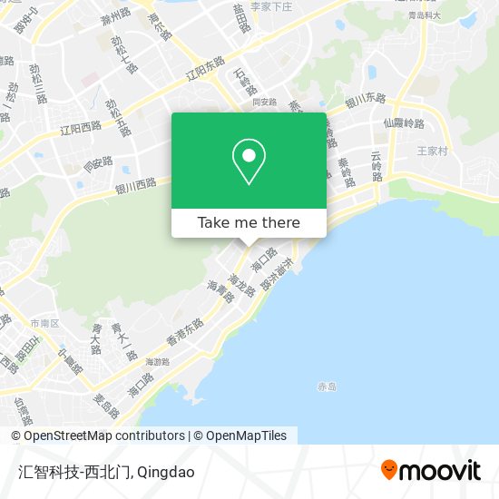 汇智科技-西北门 map