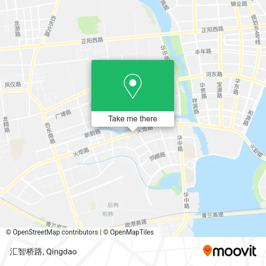 汇智桥路 map