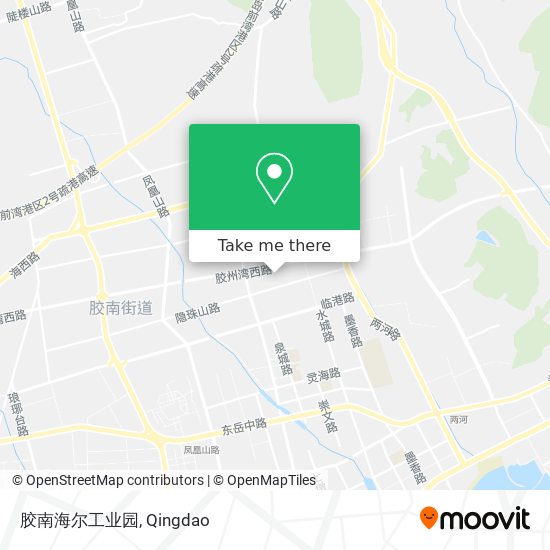 胶南海尔工业园 map