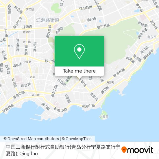 中国工商银行附行式自助银行(青岛分行宁夏路支行宁夏路) map