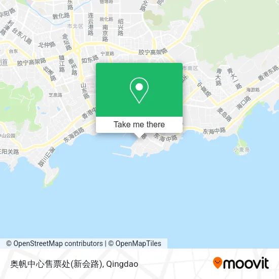 奥帆中心售票处(新会路) map