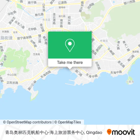青岛奥林匹克帆船中心-海上旅游票务中心 map