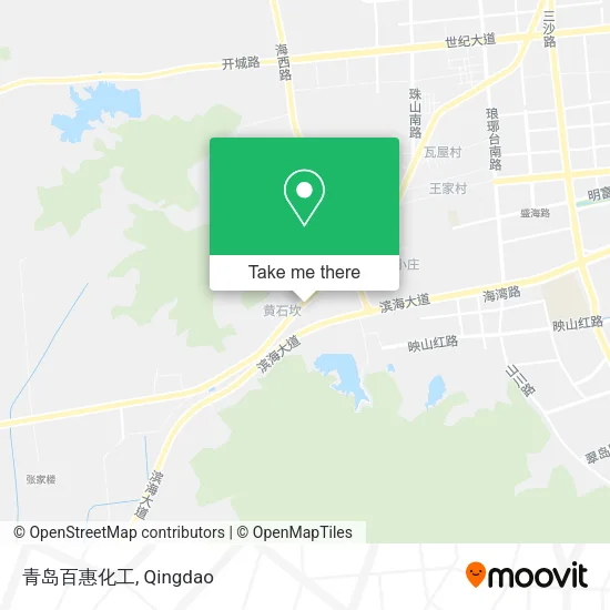 青岛百惠化工 map