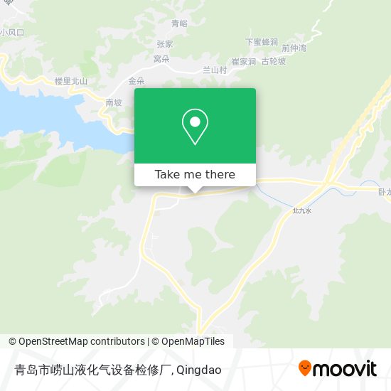青岛市崂山液化气设备检修厂 map