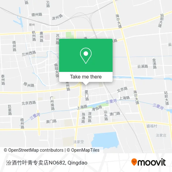 汾酒竹叶青专卖店NO682 map