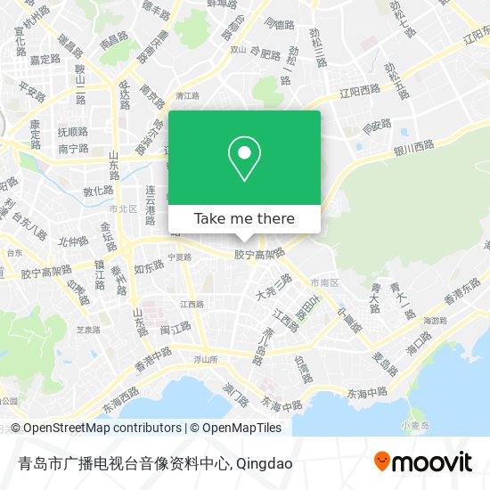 青岛市广播电视台音像资料中心 map
