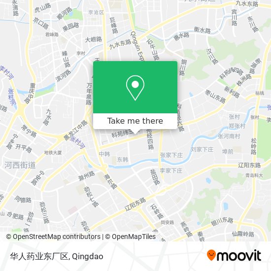 华人药业东厂区 map