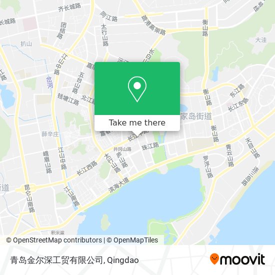 青岛金尔深工贸有限公司 map