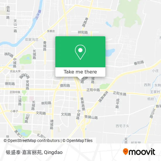 银盛泰·嘉富丽苑 map