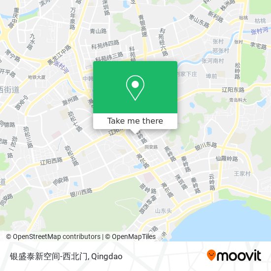 银盛泰新空间-西北门 map