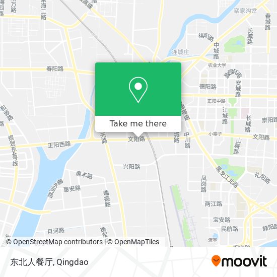 东北人餐厅 map