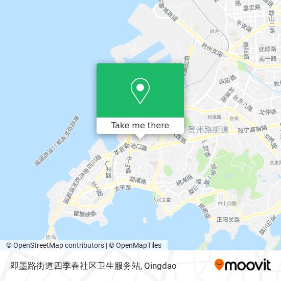 即墨路街道四季春社区卫生服务站 map