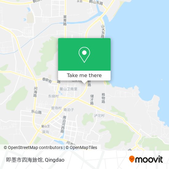 即墨市四海旅馆 map