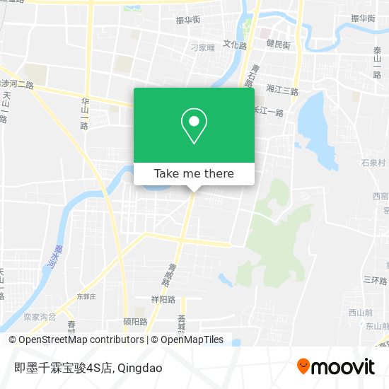 即墨千霖宝骏4S店 map