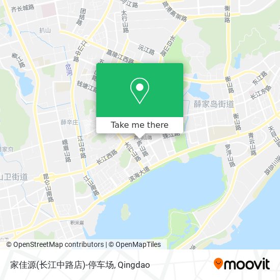 家佳源(长江中路店)-停车场 map