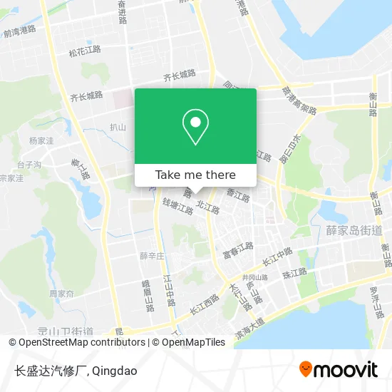 长盛达汽修厂 map