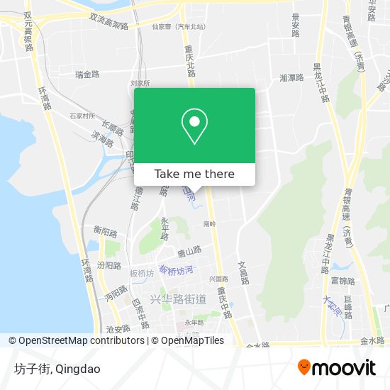 坊子街 map