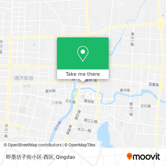 即墨坊子街小区-西区 map