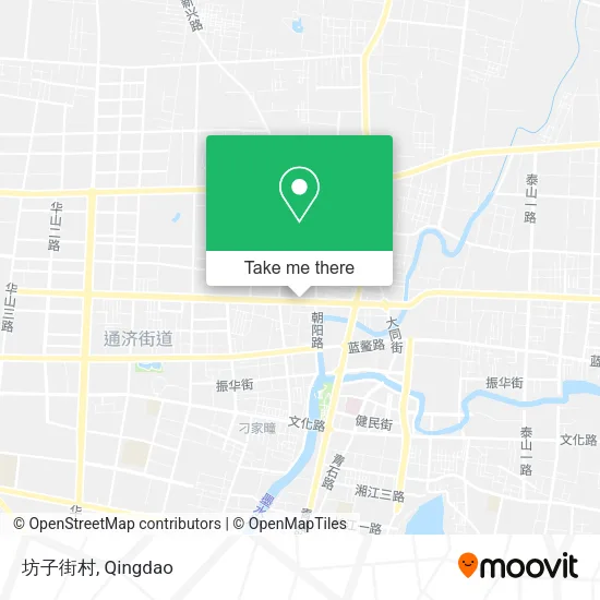 坊子街村 map