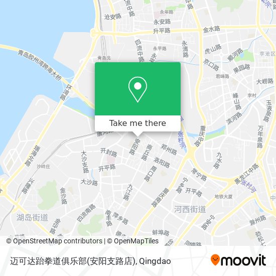 迈可达跆拳道俱乐部(安阳支路店) map
