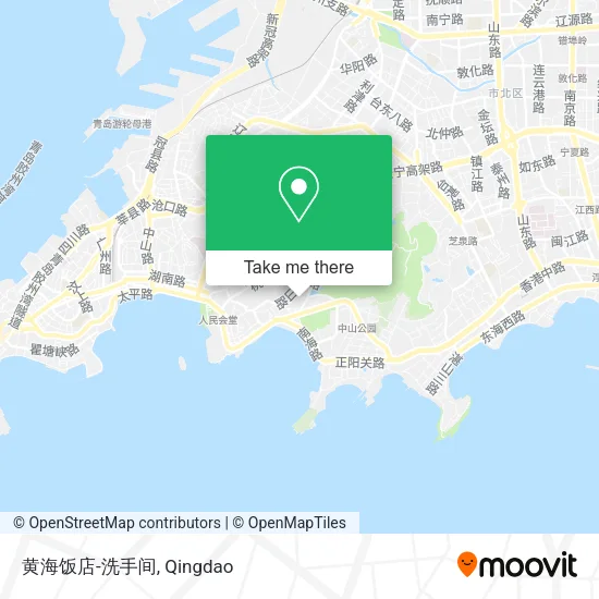 黄海饭店-洗手间 map