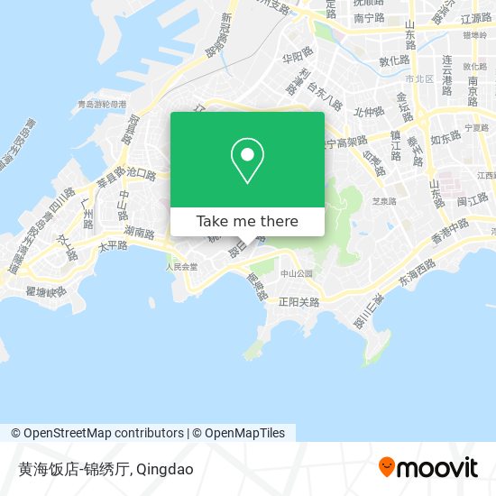 黄海饭店-锦绣厅 map