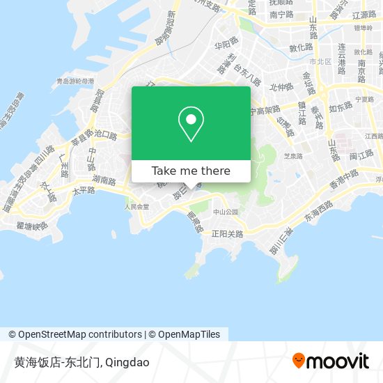 黄海饭店-东北门 map