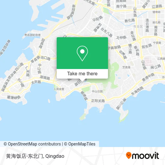 黄海饭店-东北门 map