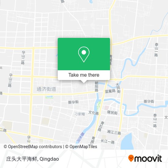 庄头大平海鲜 map