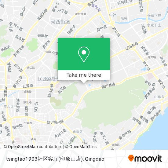 tsingtao1903社区客厅(印象山店) map