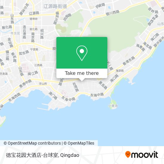 德宝花园大酒店-台球室 map