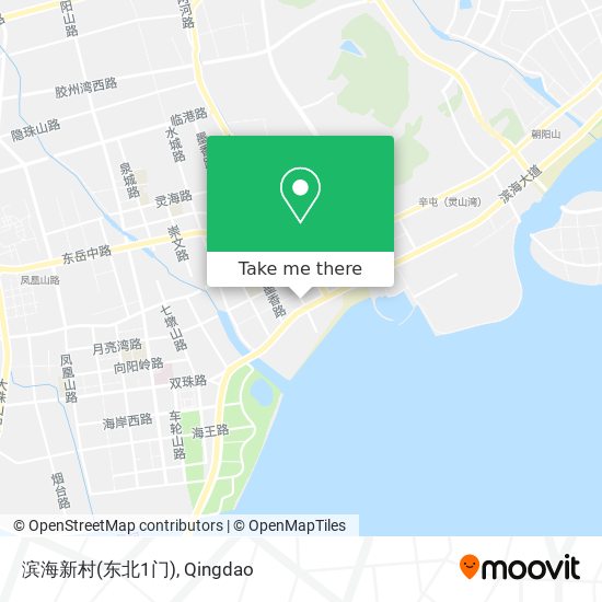滨海新村(东北1门) map
