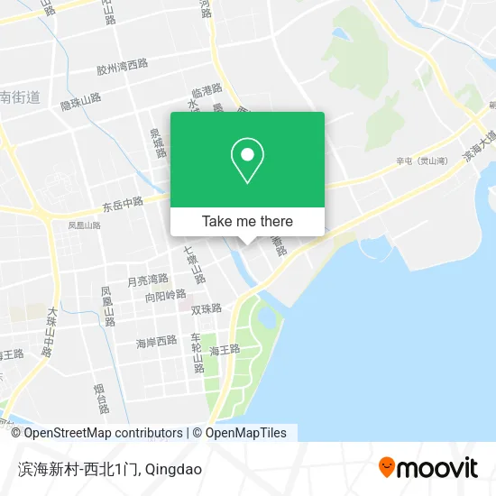 滨海新村-西北1门 map