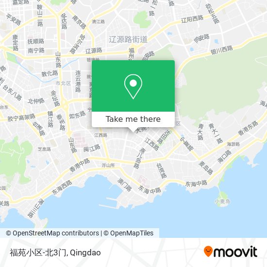福苑小区-北3门 map