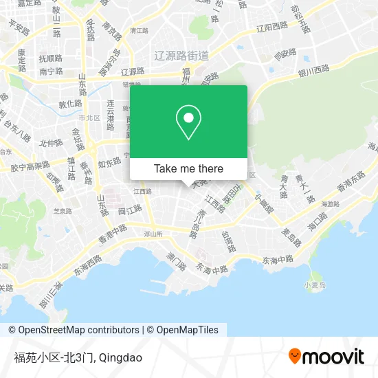 福苑小区-北3门 map