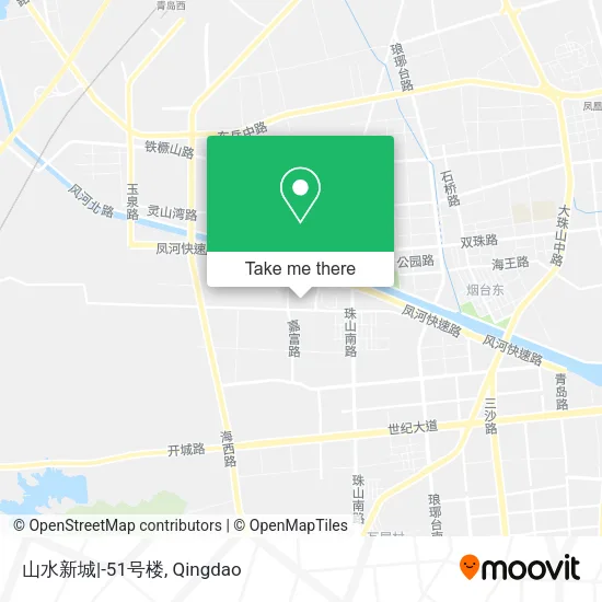 山水新城|-51号楼 map