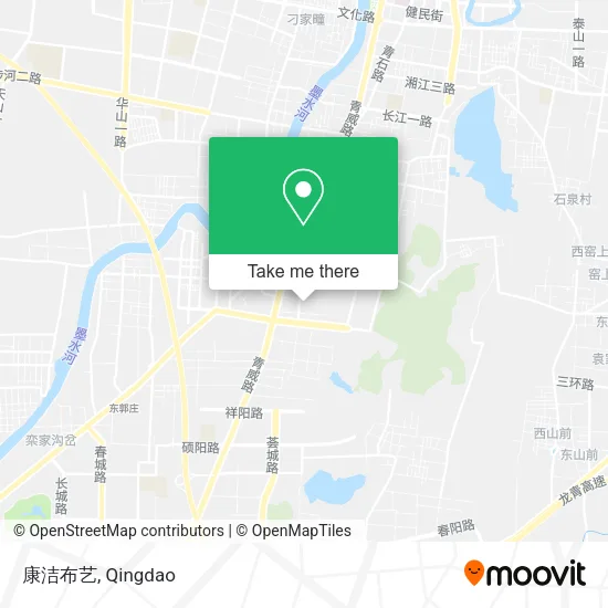 康洁布艺 map