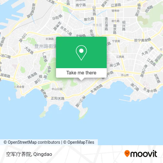 空军疗养院 map