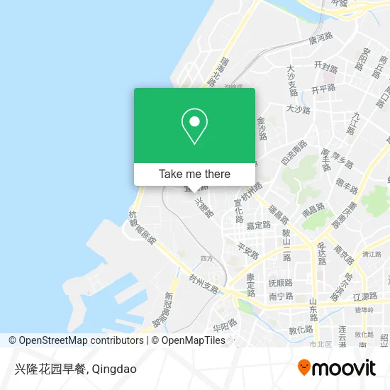 兴隆花园早餐 map
