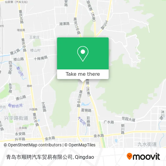 青岛市顺聘汽车贸易有限公司 map