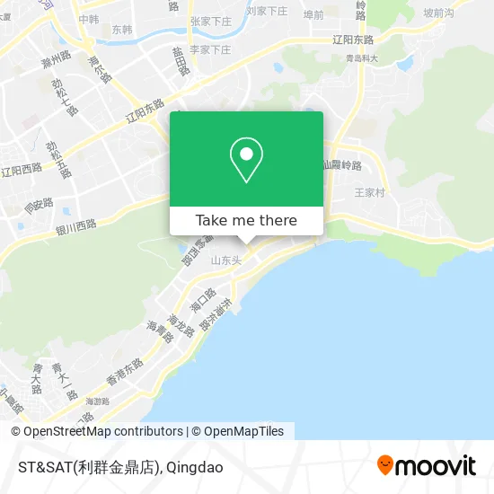 ST&SAT(利群金鼎店) map