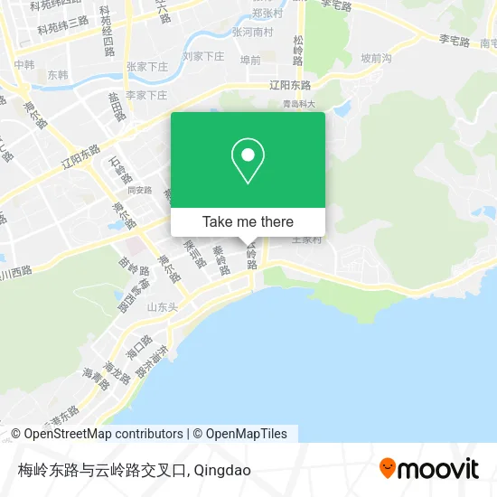 梅岭东路与云岭路交叉口 map