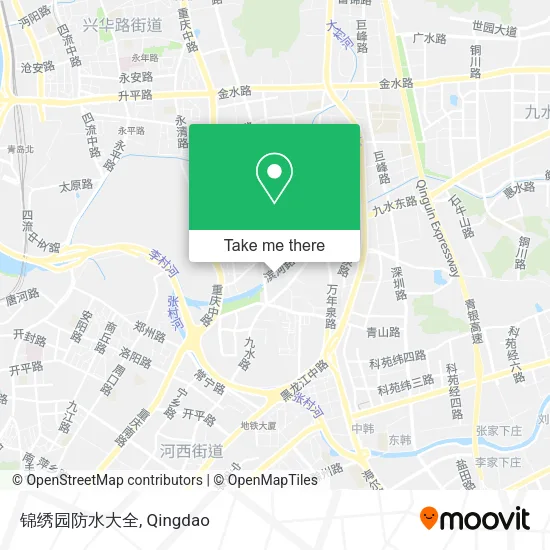 锦绣园防水大全 map