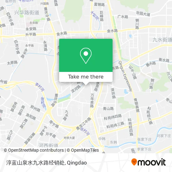 淳蓝山泉水九水路经销处 map