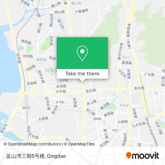 蓝山湾三期5号楼 map